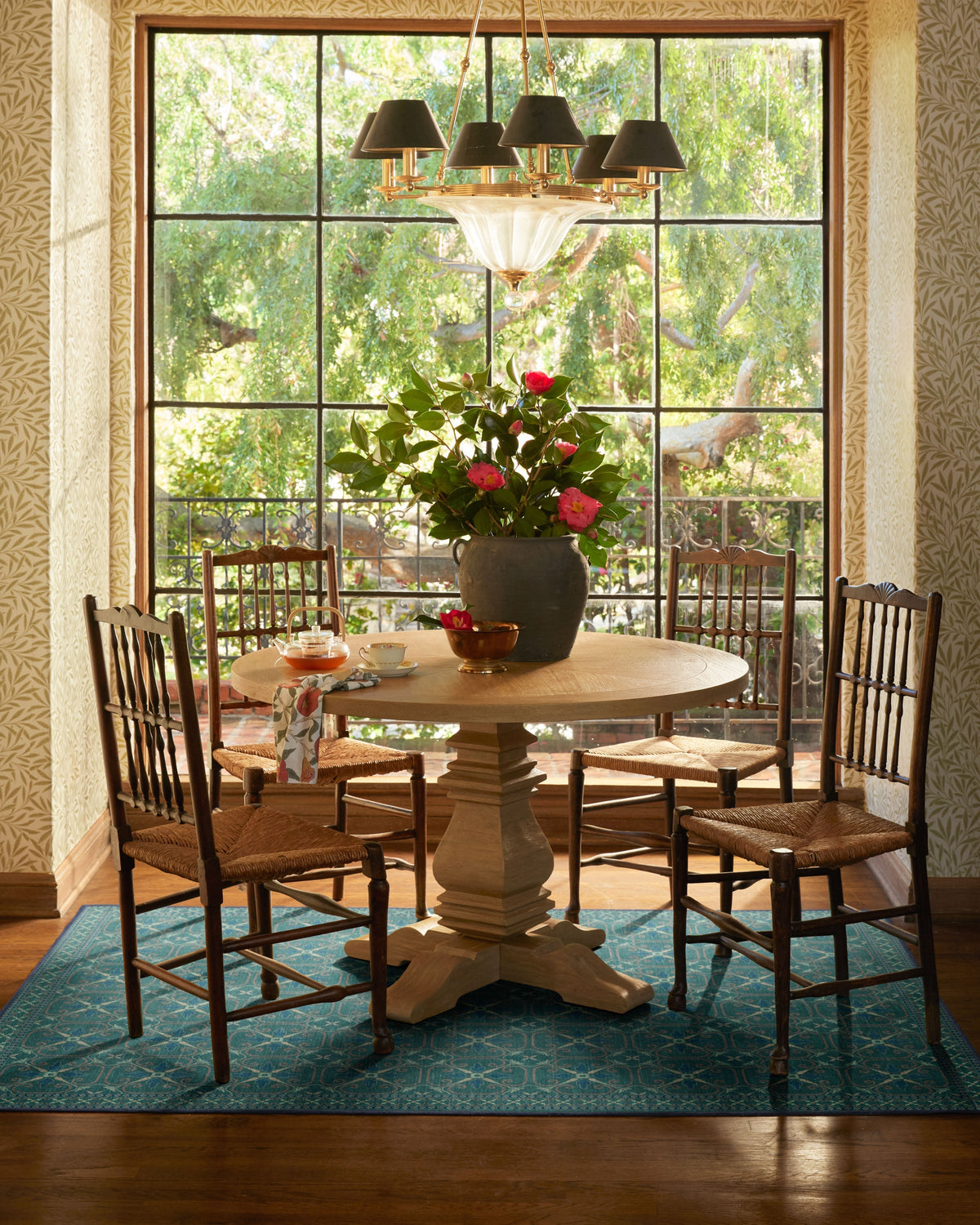 Girona Teal Rug