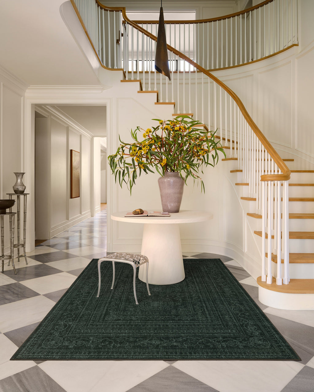 Gisele Forest Green Rug