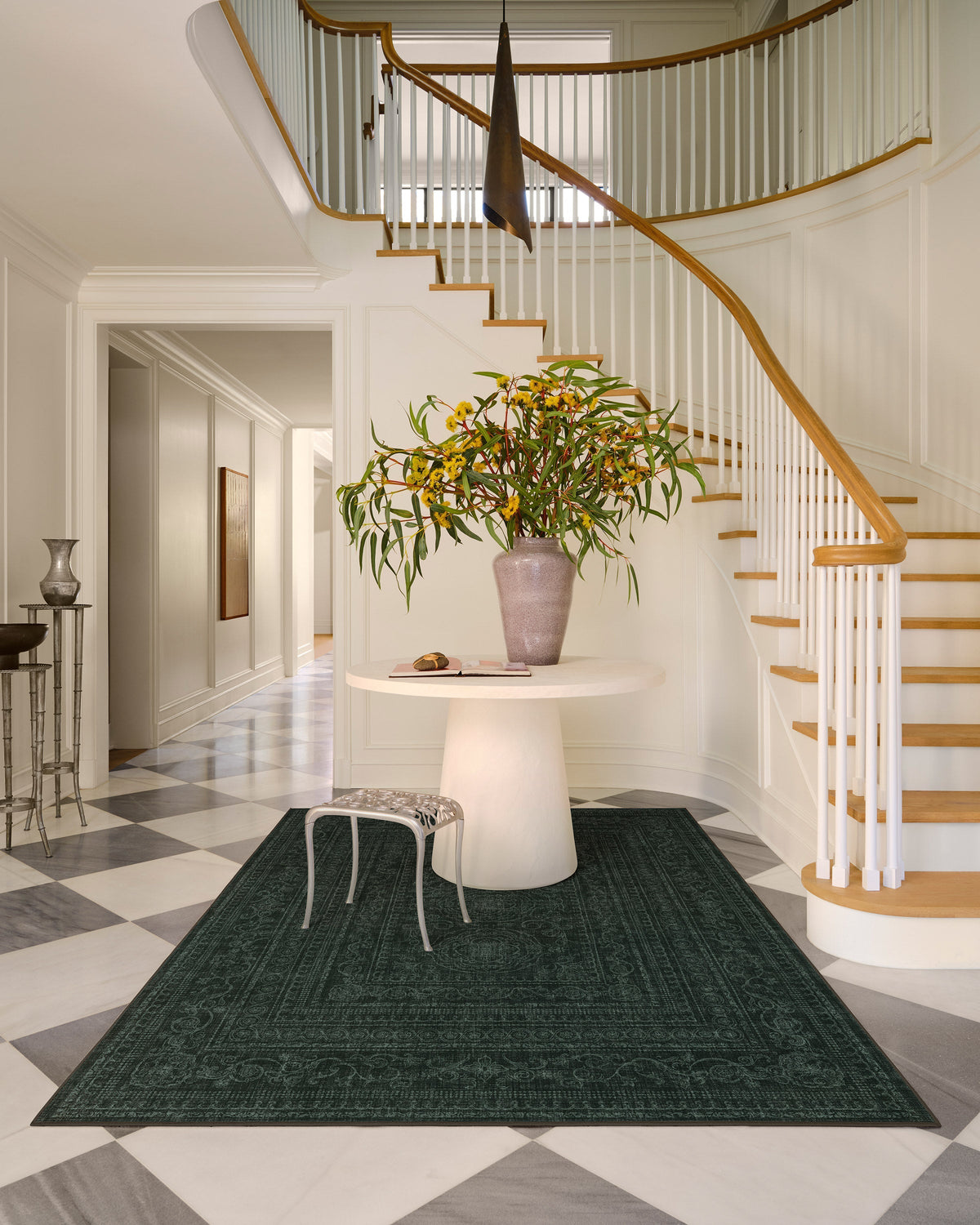 Gisele Forest Green Rug