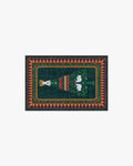 Giving Tree Green & Gold Flatwoven Rug