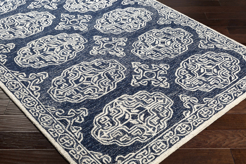 Glenoma Blue Regency Wool Rug