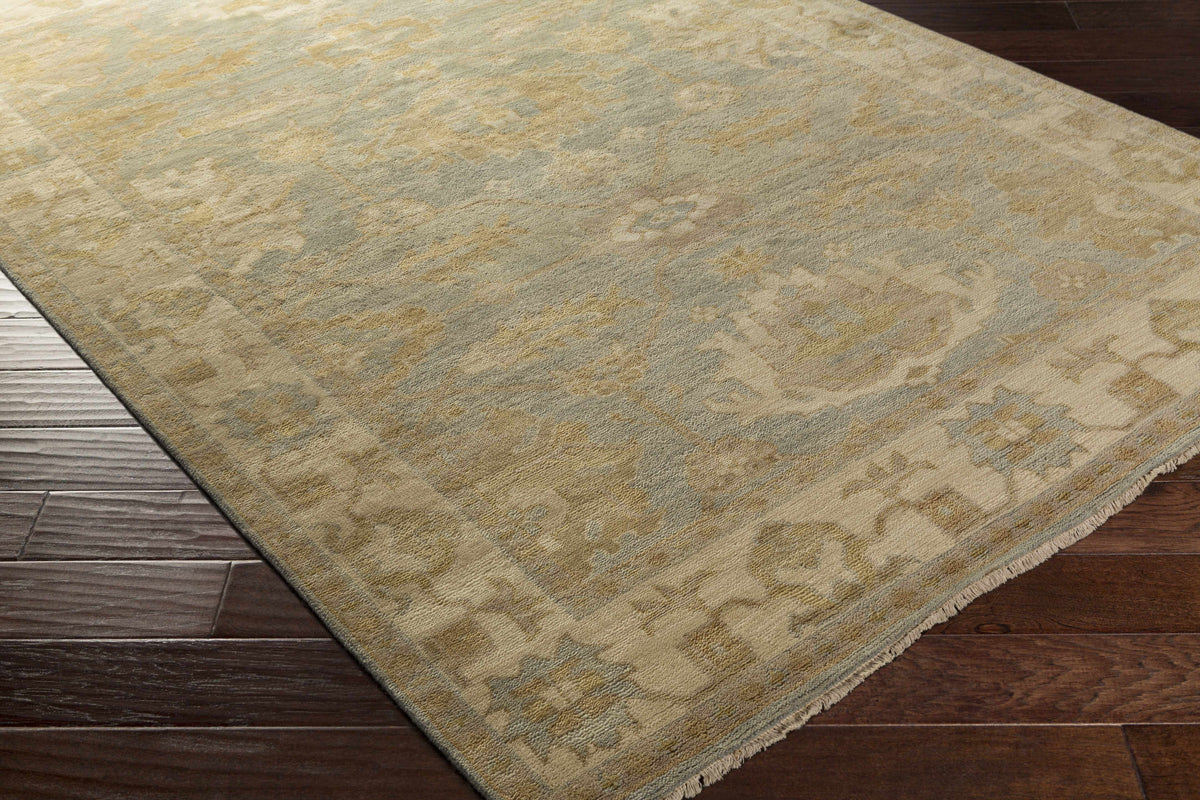 Goodyear 5x8 Mustard Premium Wool Rug - Clearance