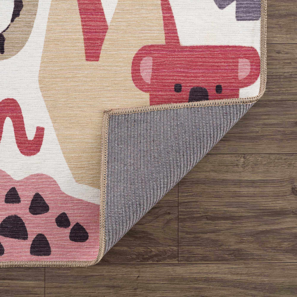 Natal Animal Print Washable Kids Rug - Clearance