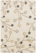 Beige Elsu Wool Rug