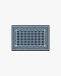 Palm Beach Navy Flatwoven Rug by Gray Malin
