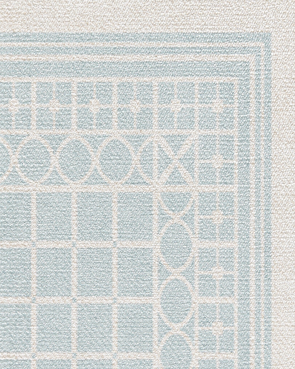 Palm Beach Powder Blue Rug by Gray Malin