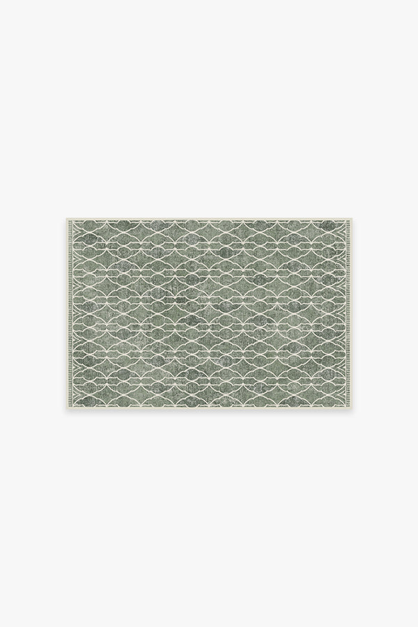 Grogu™ Trellis Sage Green Rug
