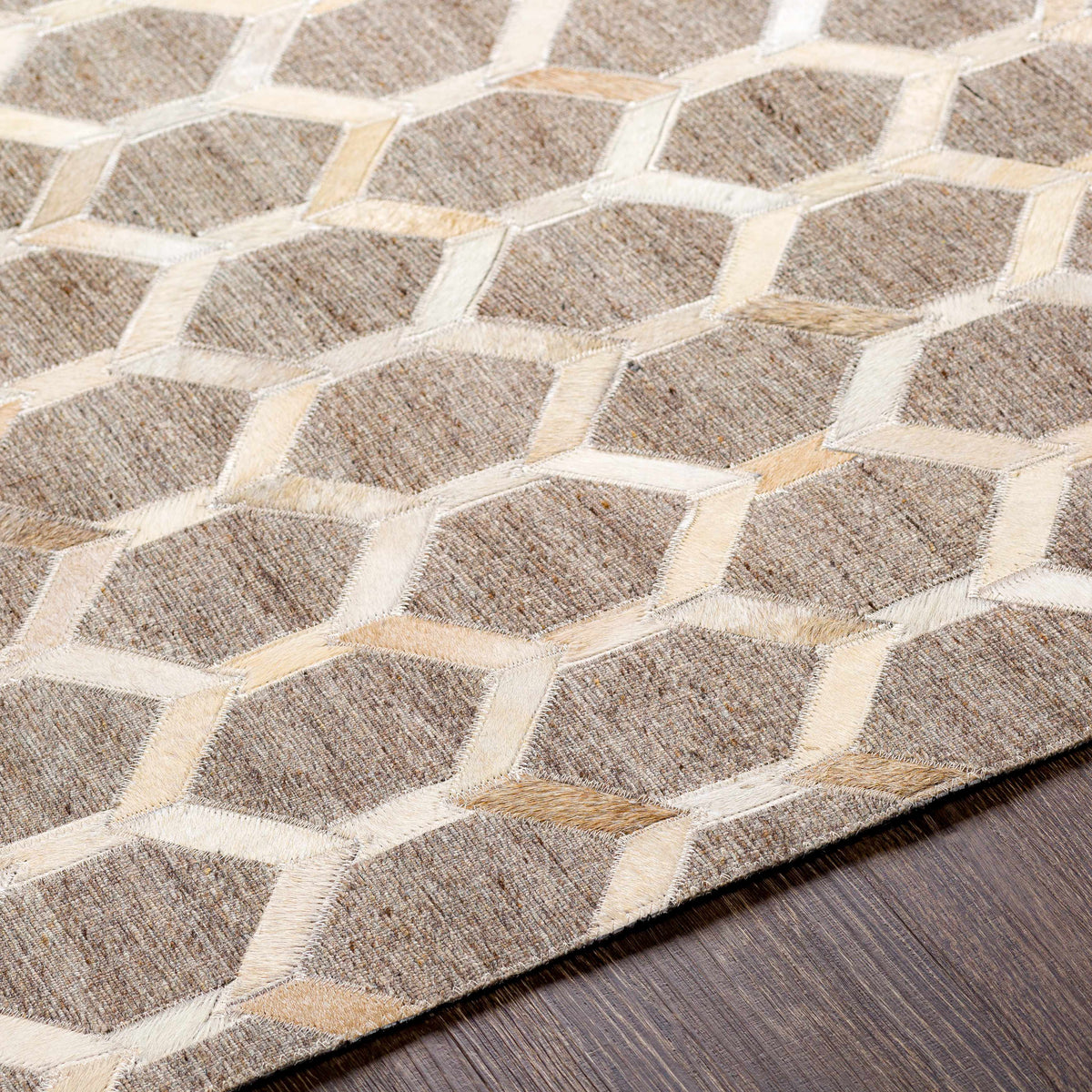Haddix Premium Leather Rug - Clearance
