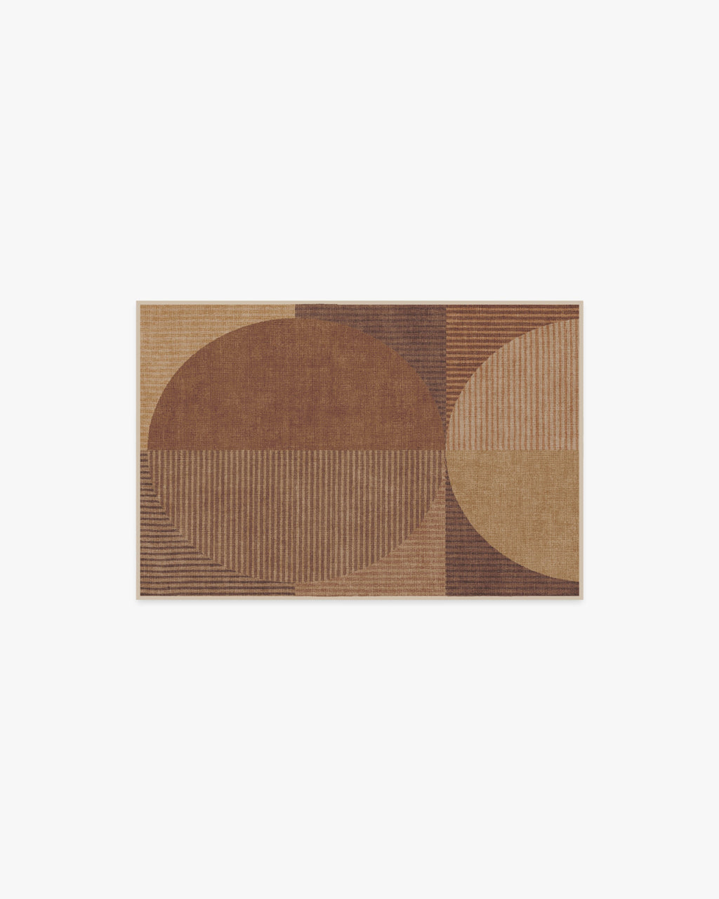 Harlow Copper & Brown Flatwoven Rug