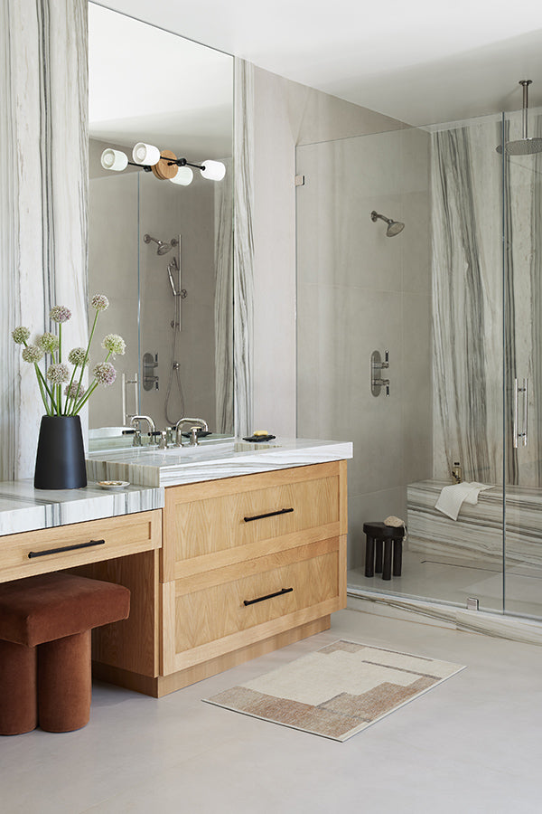 Haylan Ivory & Copper Rug