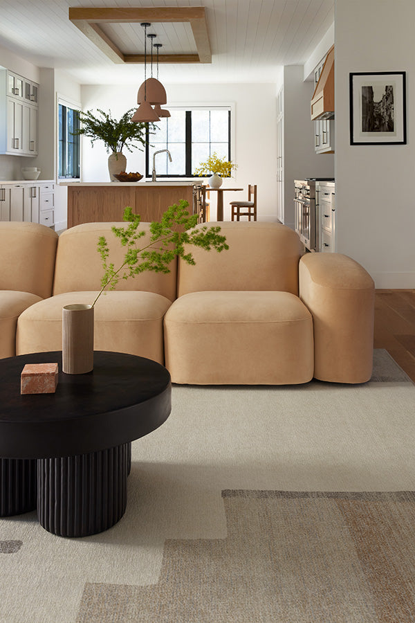 Haylan Ivory & Copper Rug