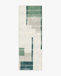 Haylan Ivory & Green Rug