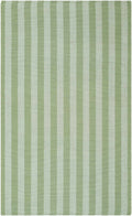 Carpeneto Green Striped Outdoor Area Rug