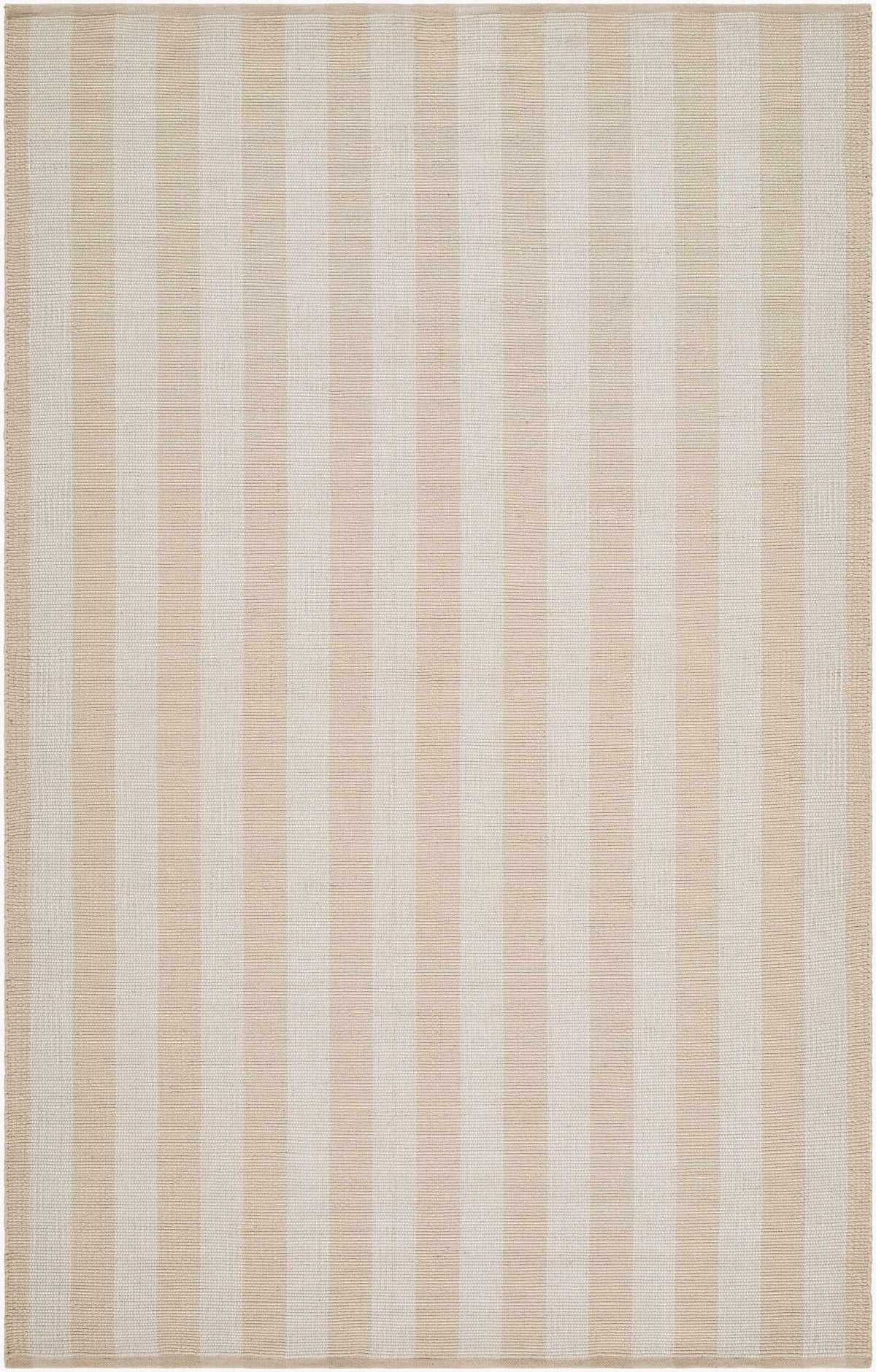 Carpeneto Beige Striped Outdoor Area Rug