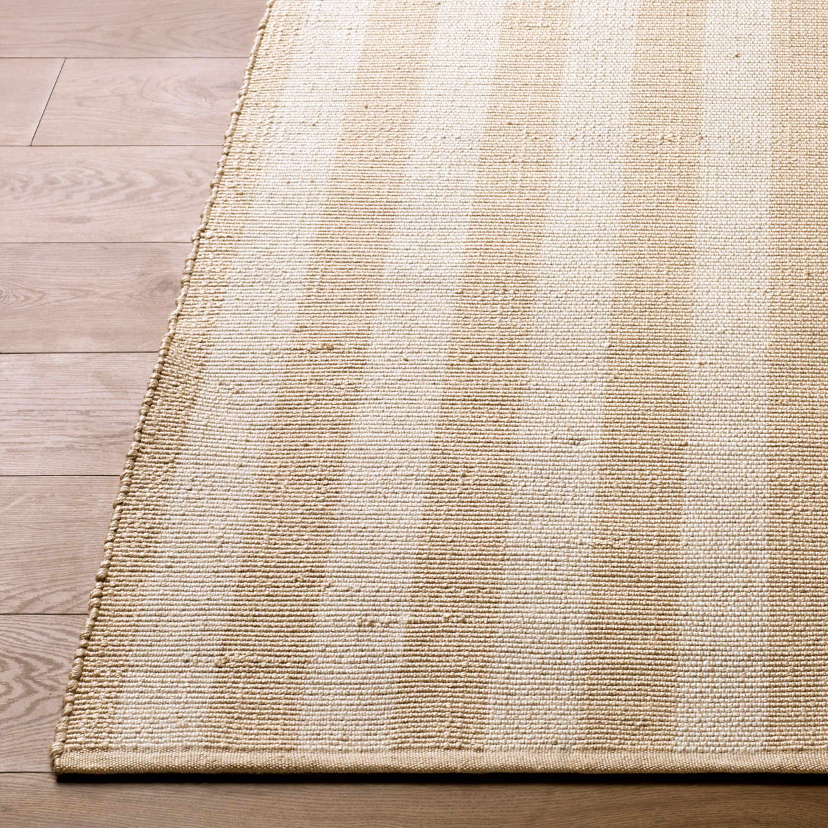 Carpeneto Beige Striped Outdoor Area Rug