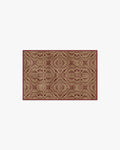 Hearthstone Natural & Amber Rug