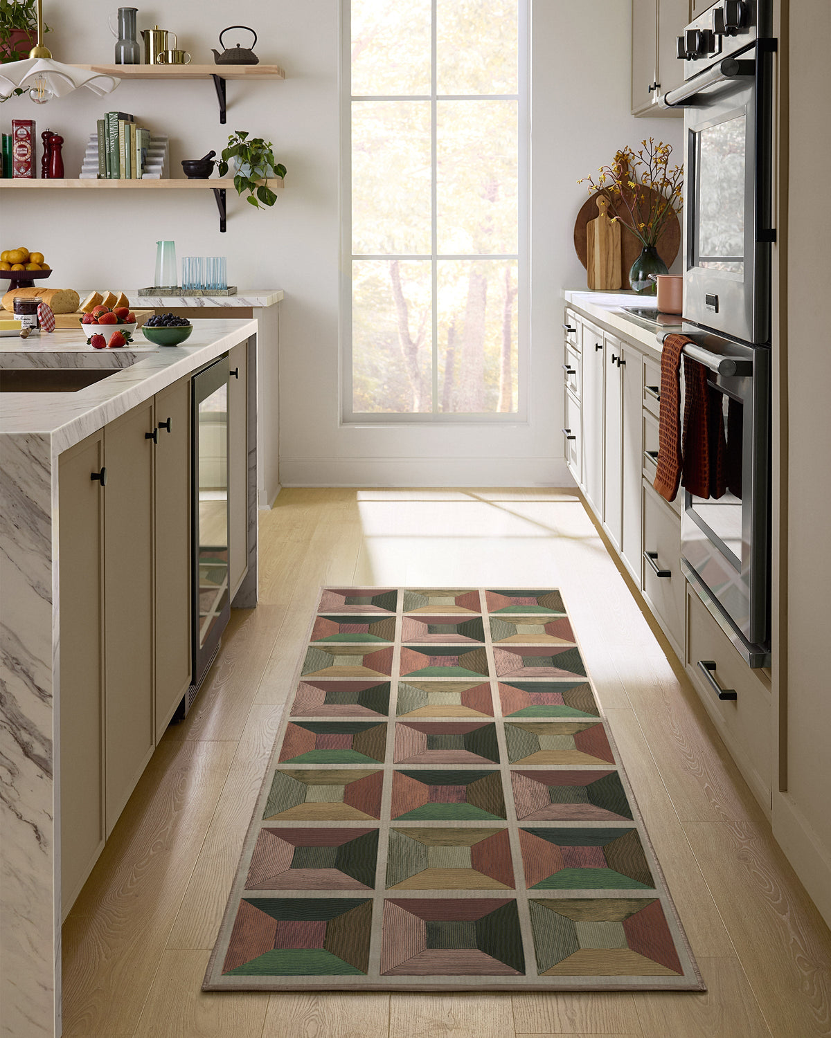 Hedra Soft Auburn Flatwoven Rug