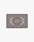 Hendesi Heriz Bordeaux Flatwoven Rug