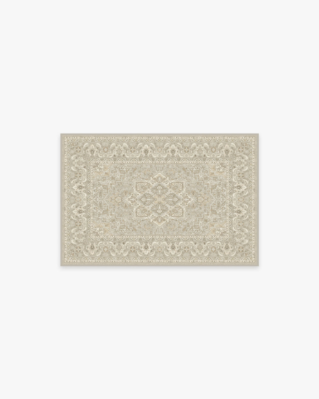 Hendesi Heriz Cream Rug