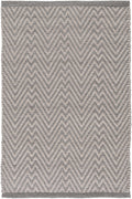 Herlong Charcoal Herringbone Outdoor Rug - Clearance