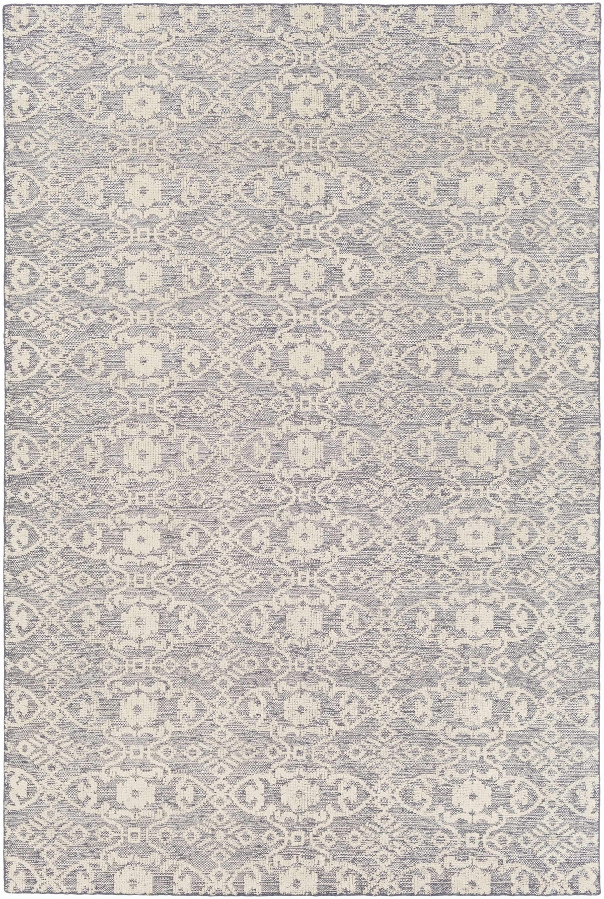 Hoisington Ivory Patterned Wool Rug - Clearance