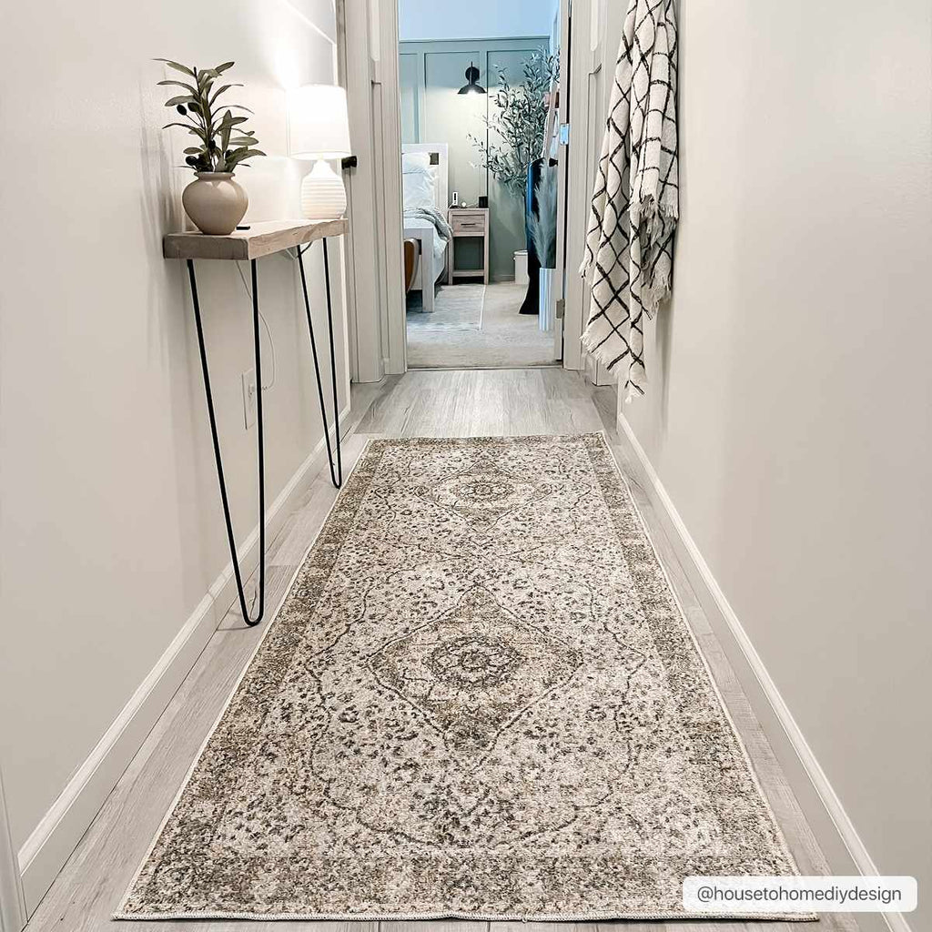 Cara Flat Pile Washable Rug