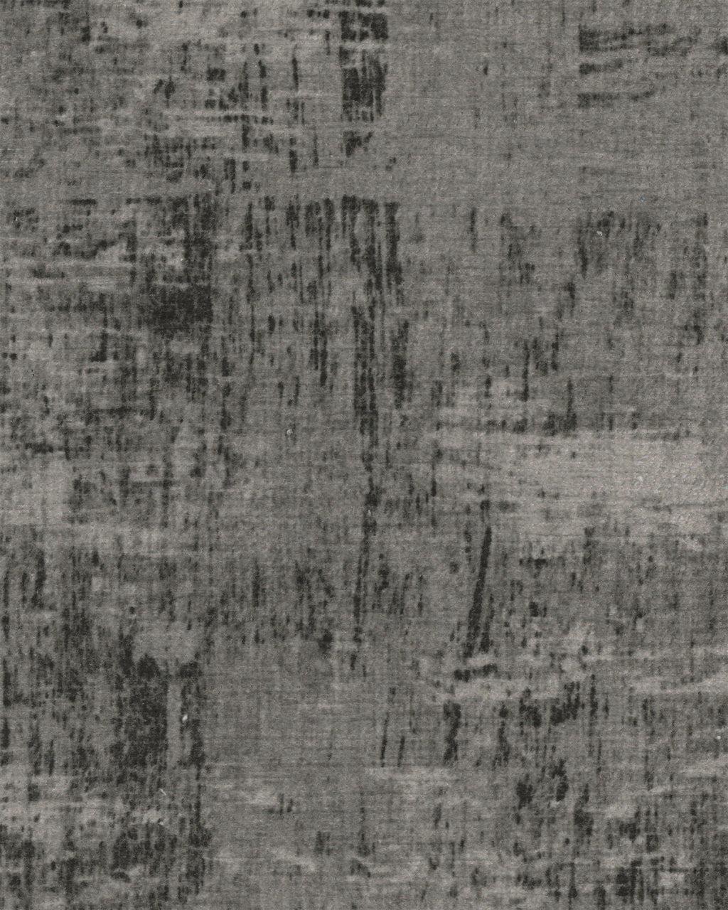 Impasto Greyscale Rug