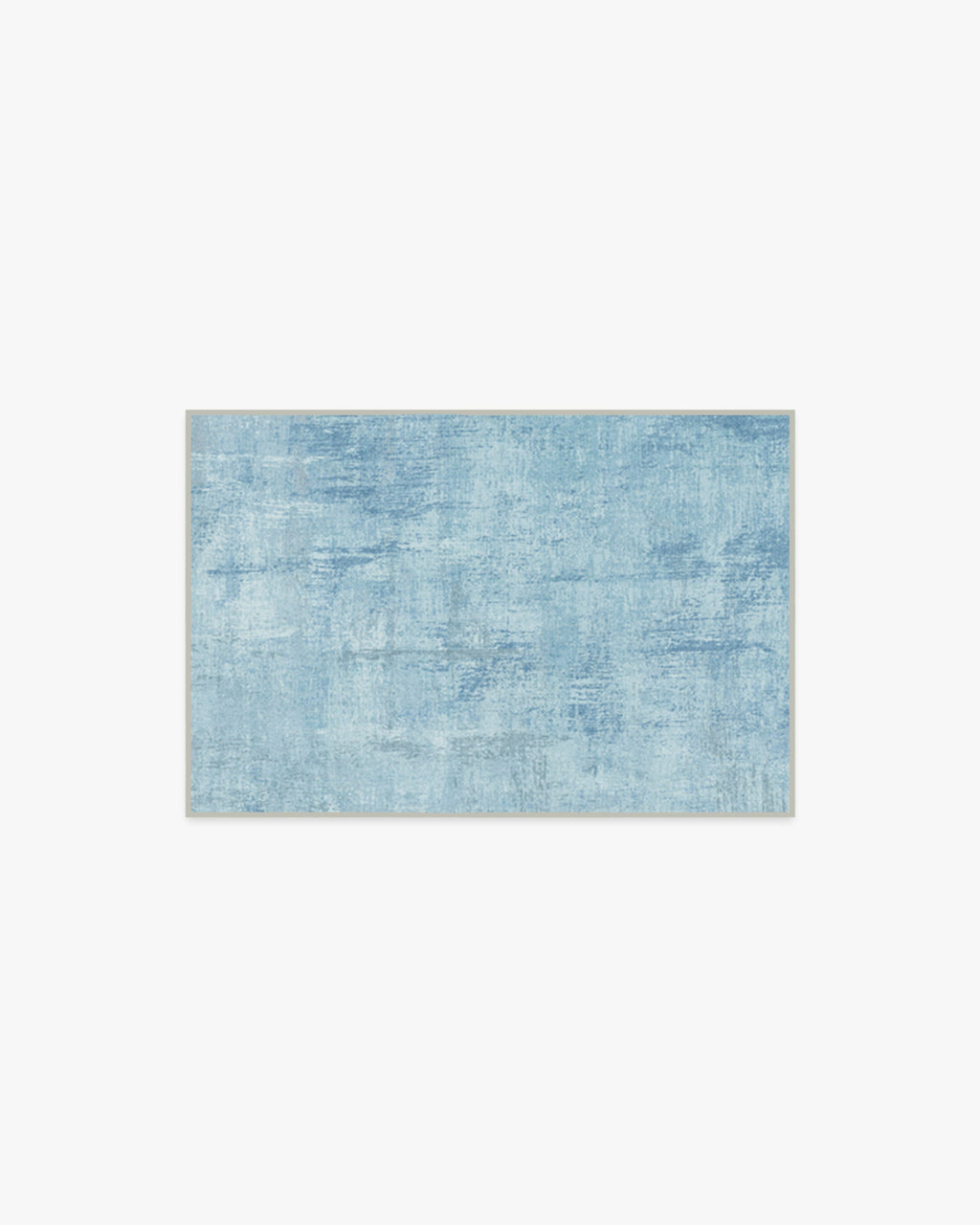 Impasto Slate Blue Flatwoven Rug