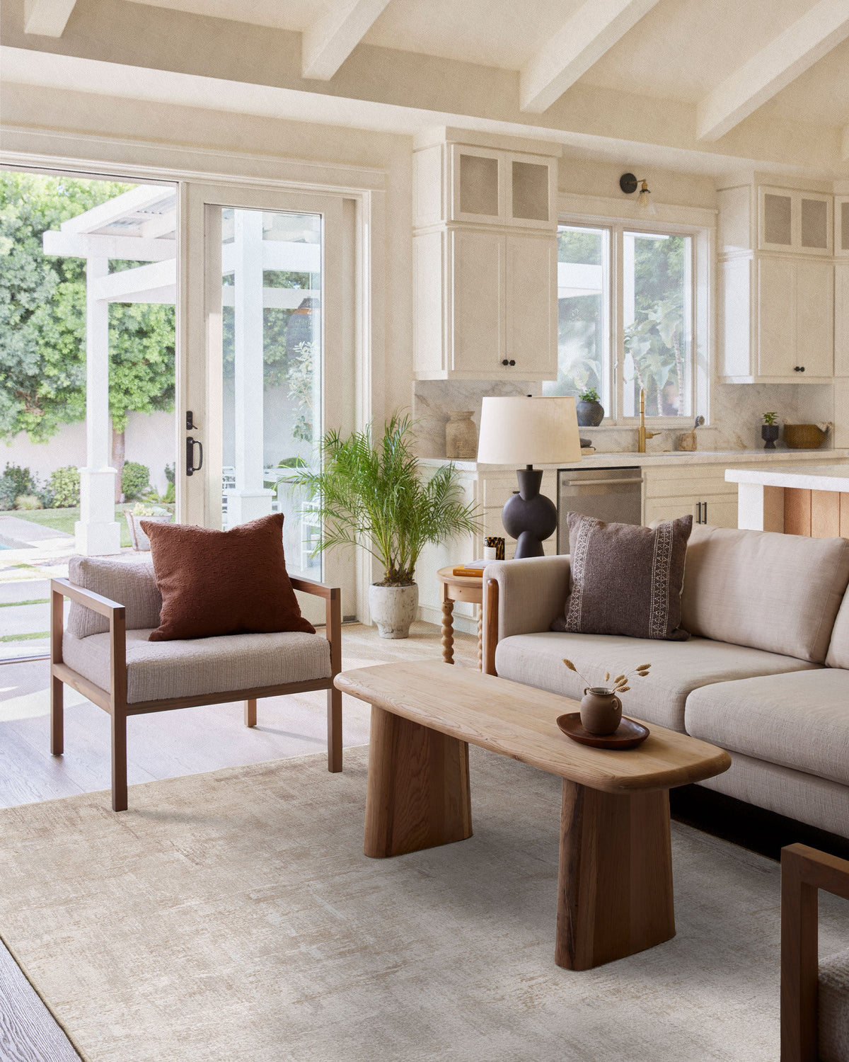 Impasto Taupe Flatwoven Rug