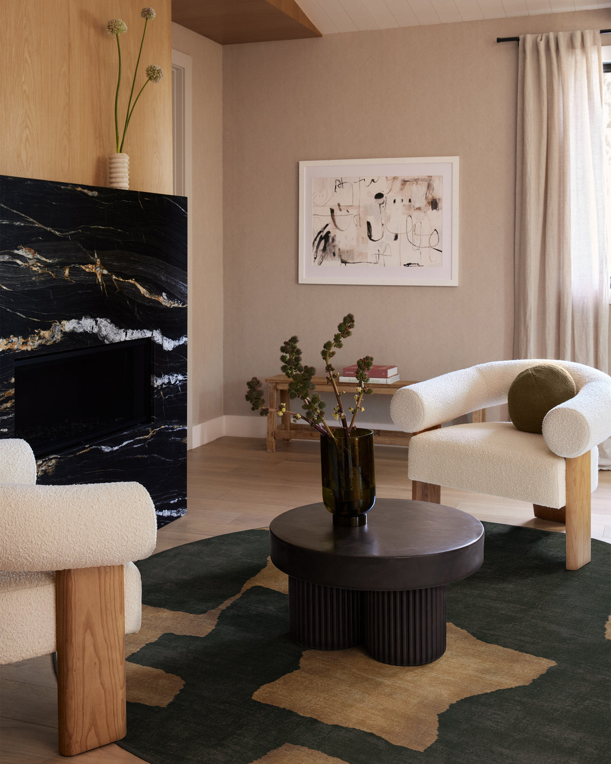 Impresa Charcoal & Taupe Flatwoven Rug