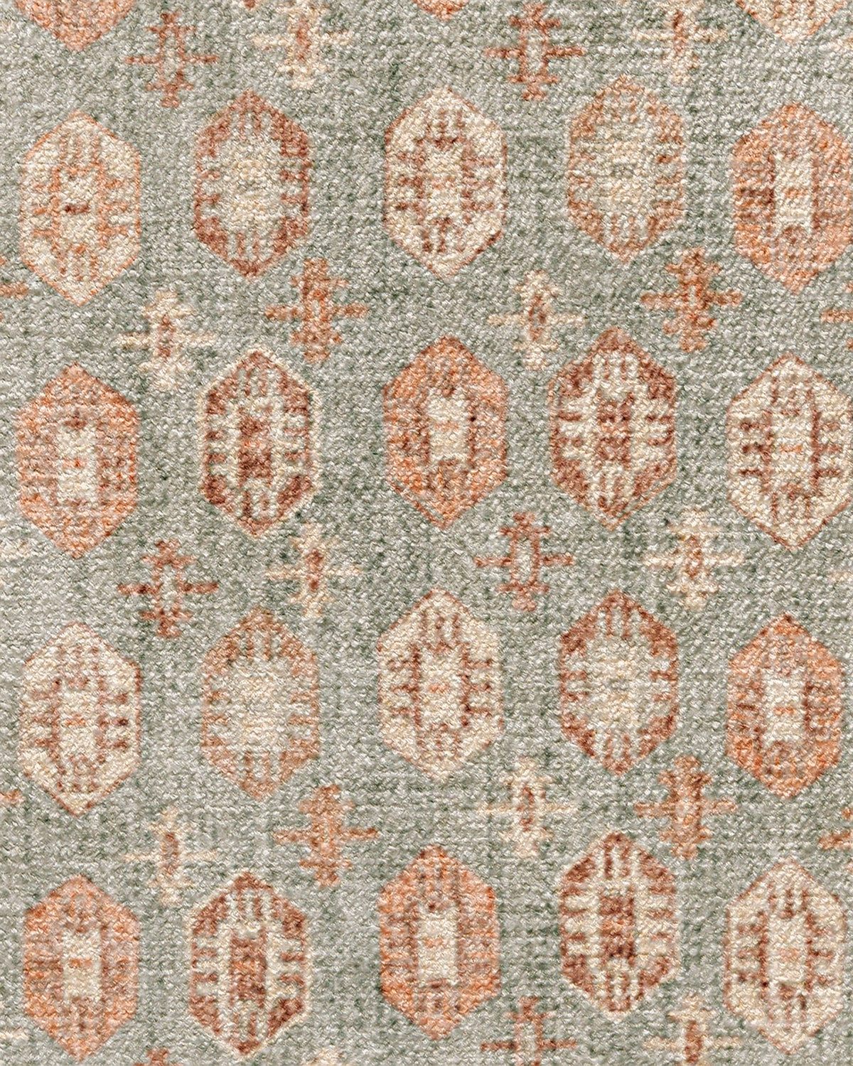 Indira Sage & Terracotta Rug