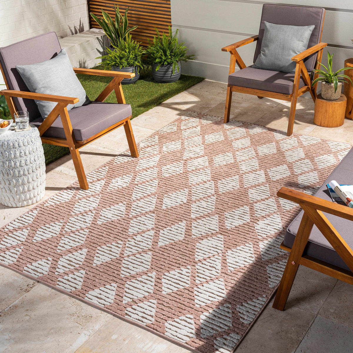 Indulang Outdoor Area Rug - Clearance