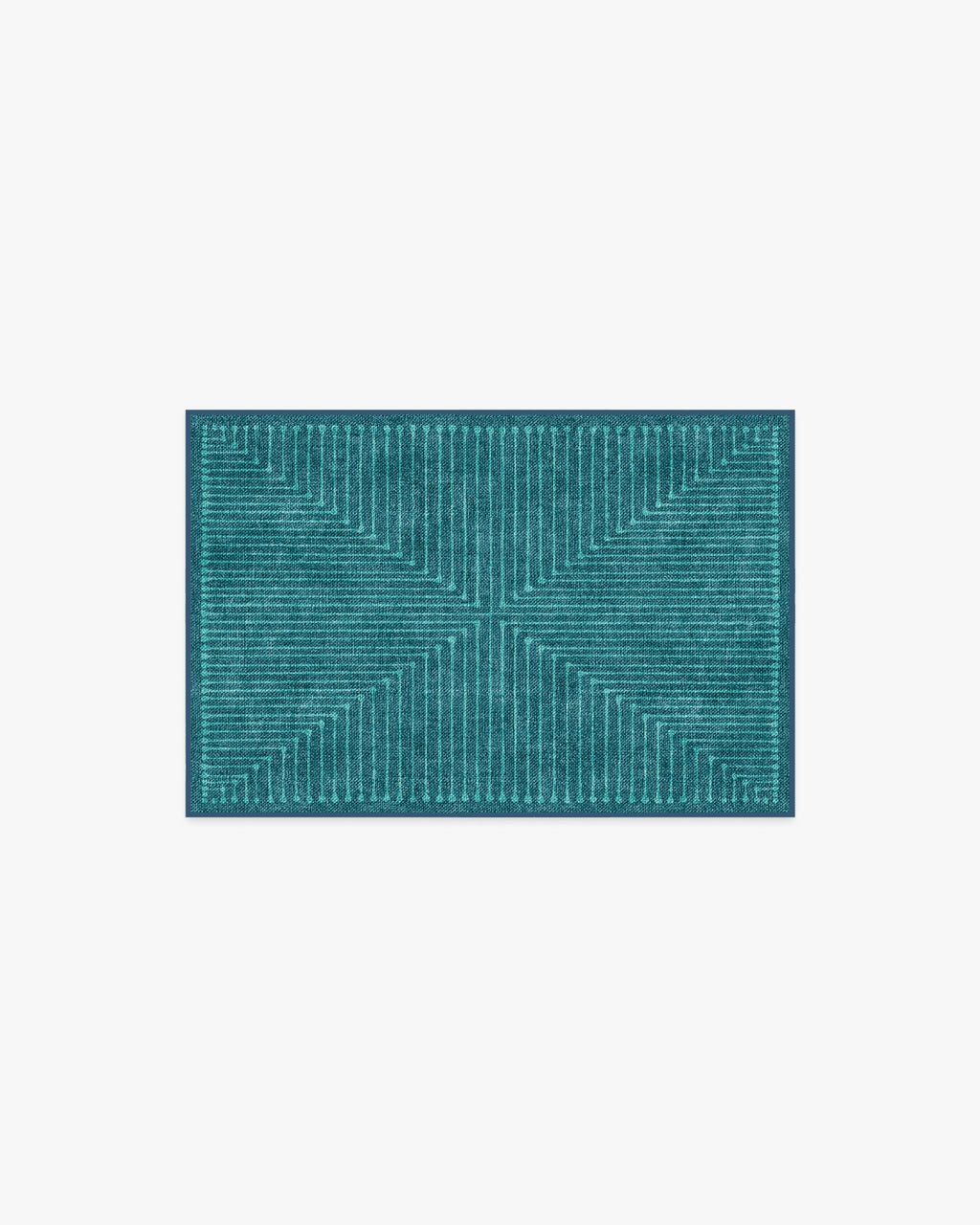 Inkdrop Blue & Teal Rug by Jonathan Adler