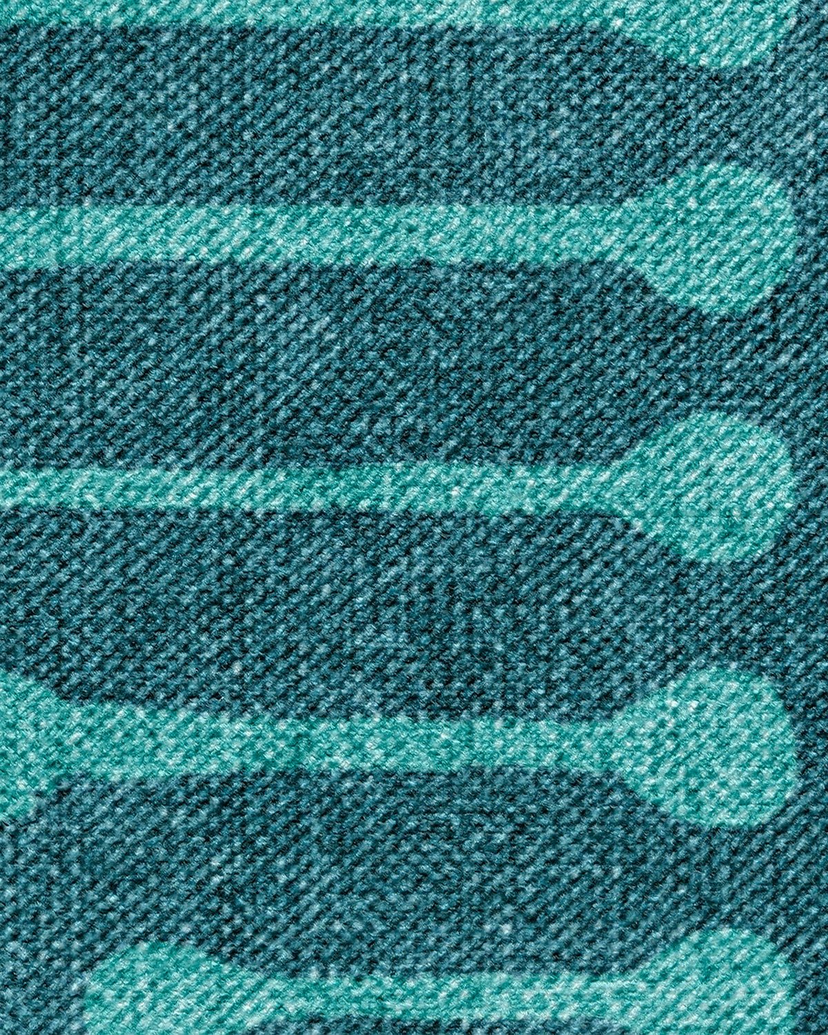 Inkdrop Blue & Teal Rug by Jonathan Adler
