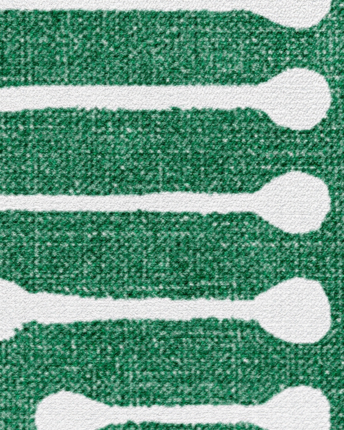 Inkdrop Green Rug by Jonathan Adler
