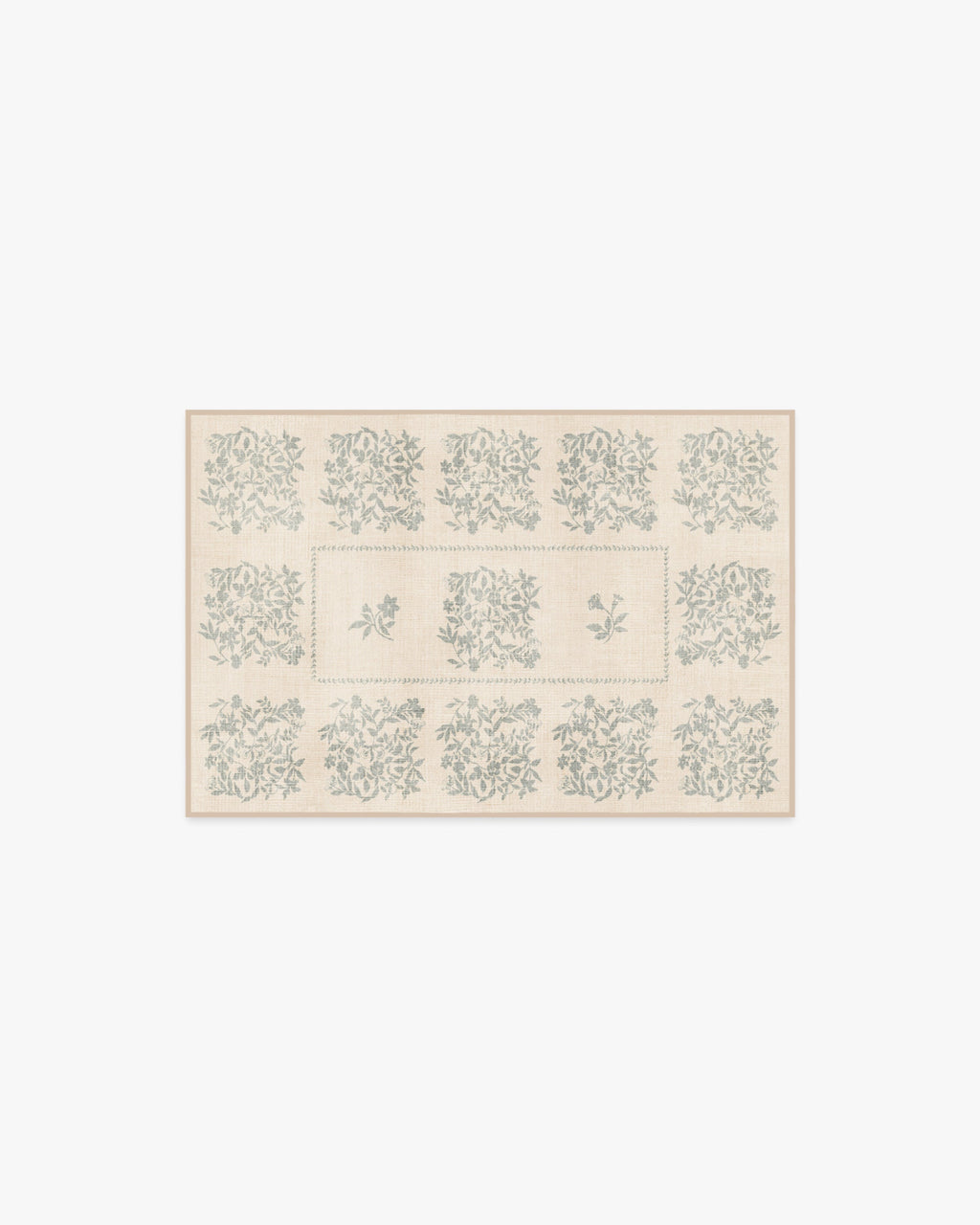 Iona Cream & Sage Green Rug