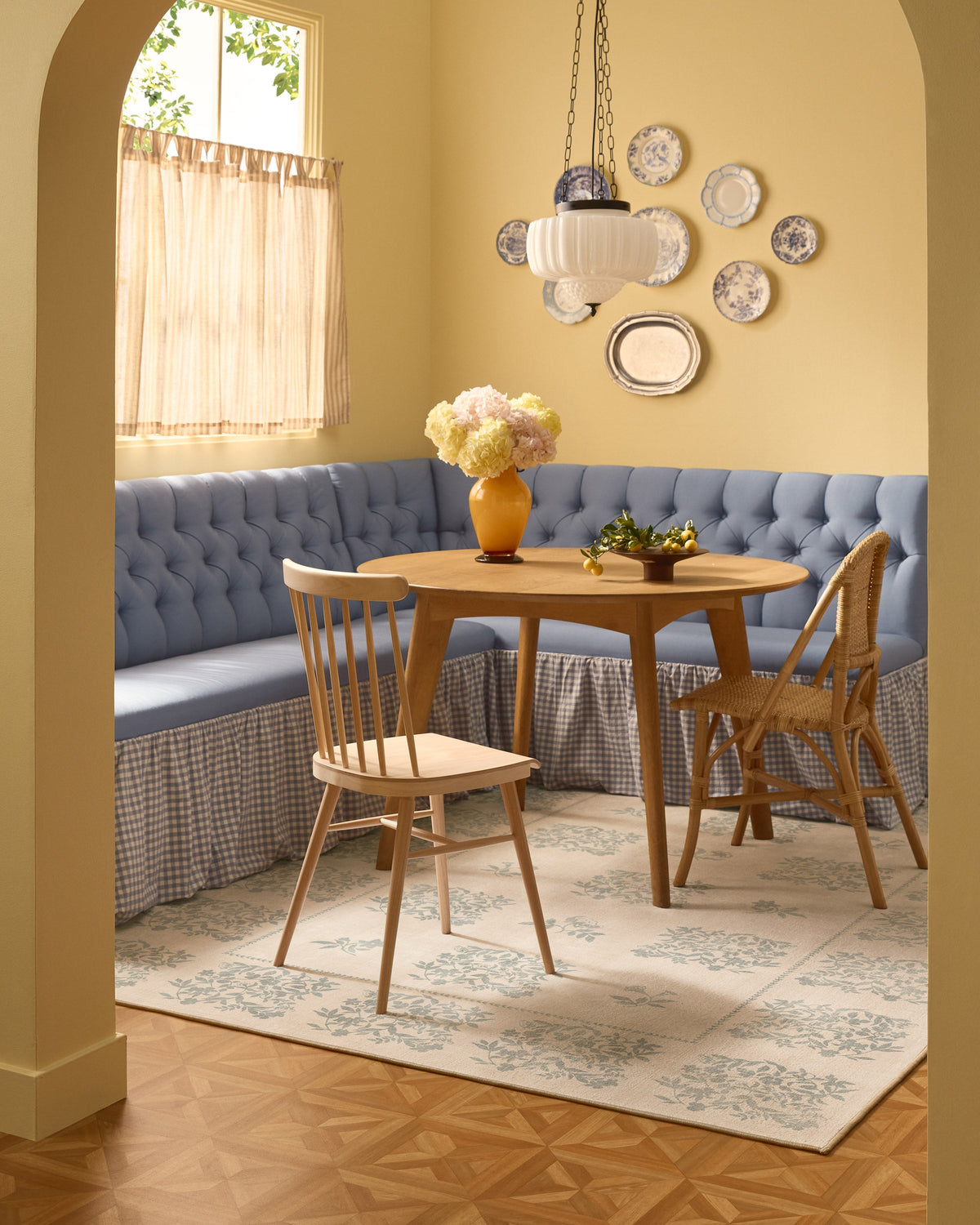 Iona Cream & Sage Green Rug