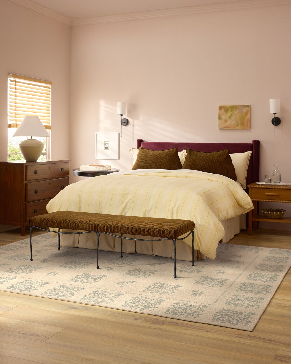 Iona Cream & Sage Green Rug