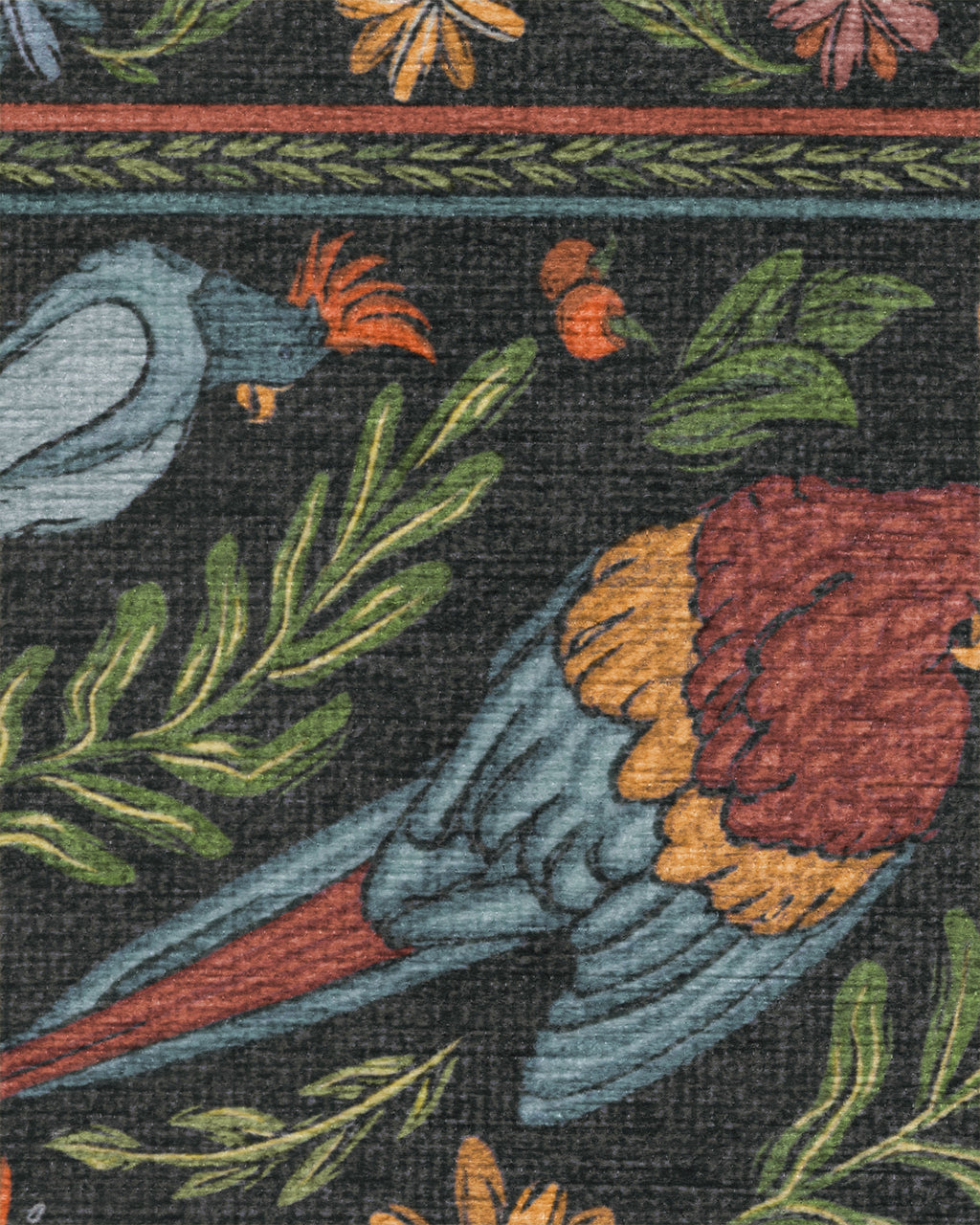 Birds Of A Feather Rug by Iris Apfel