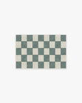 Jaque Checkered Slate Green Rug