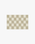 Jaque Checkered Stone Flatwoven Rug
