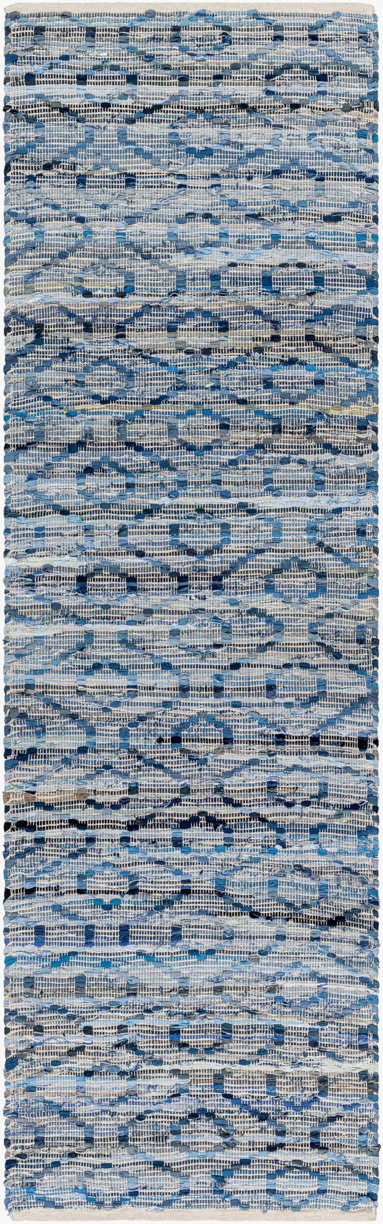 Gurit Blue & Brown Area Rug - Clearance