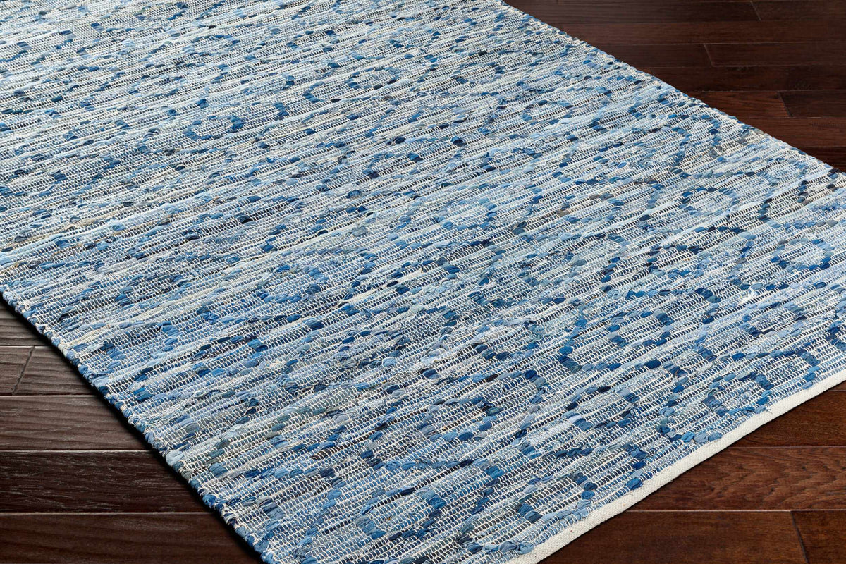Gurit Blue & Brown Area Rug - Clearance