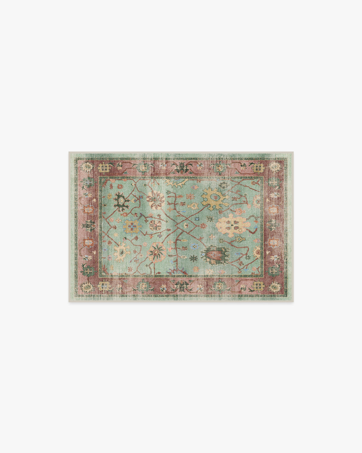 Jemima Sage and Rosewood Rug