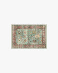 Jemima Sage and Rosewood Flatwoven Rug