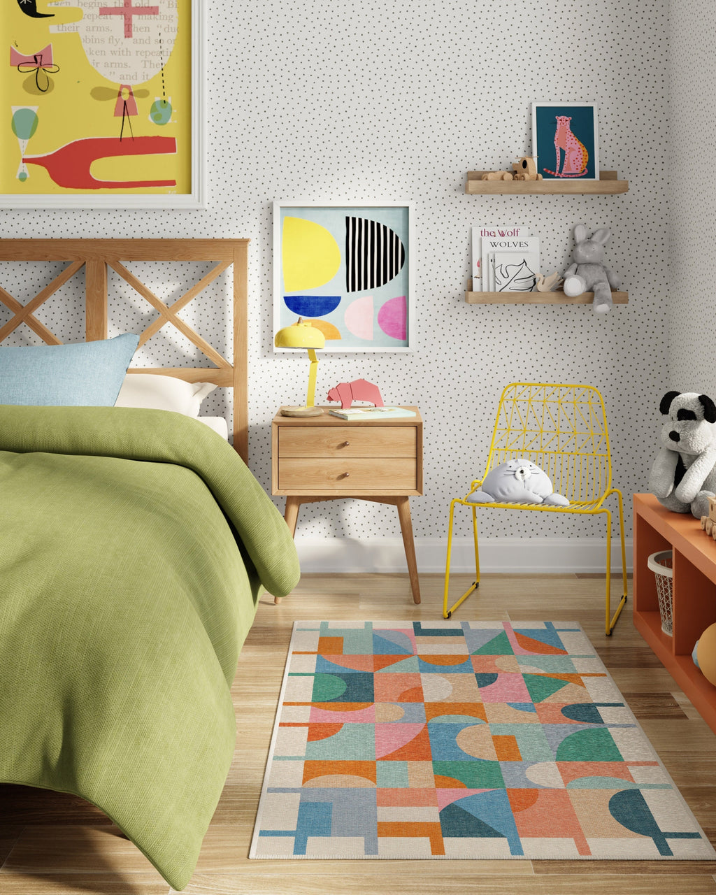 Jennie Multicolour Flatwoven Rug