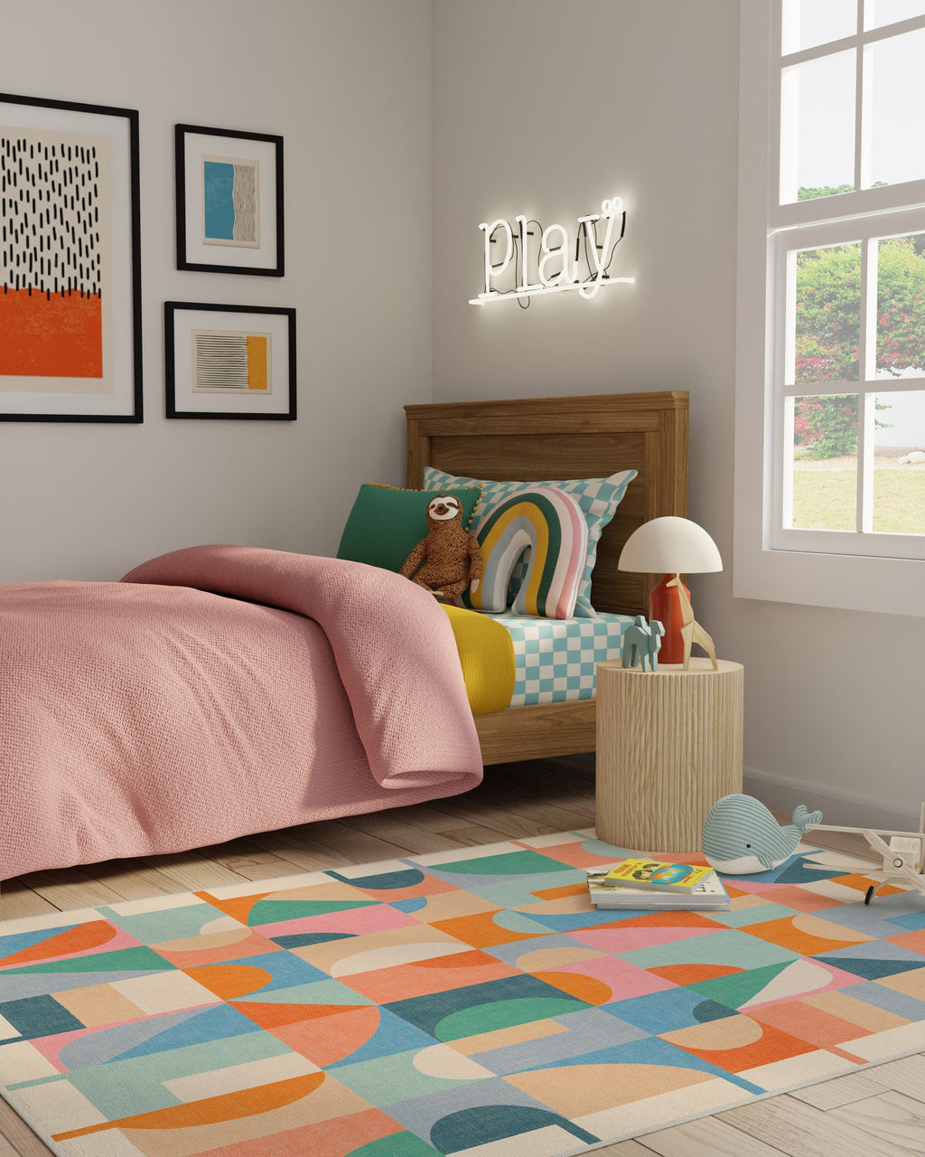 Jennie Multicolour Flatwoven Rug