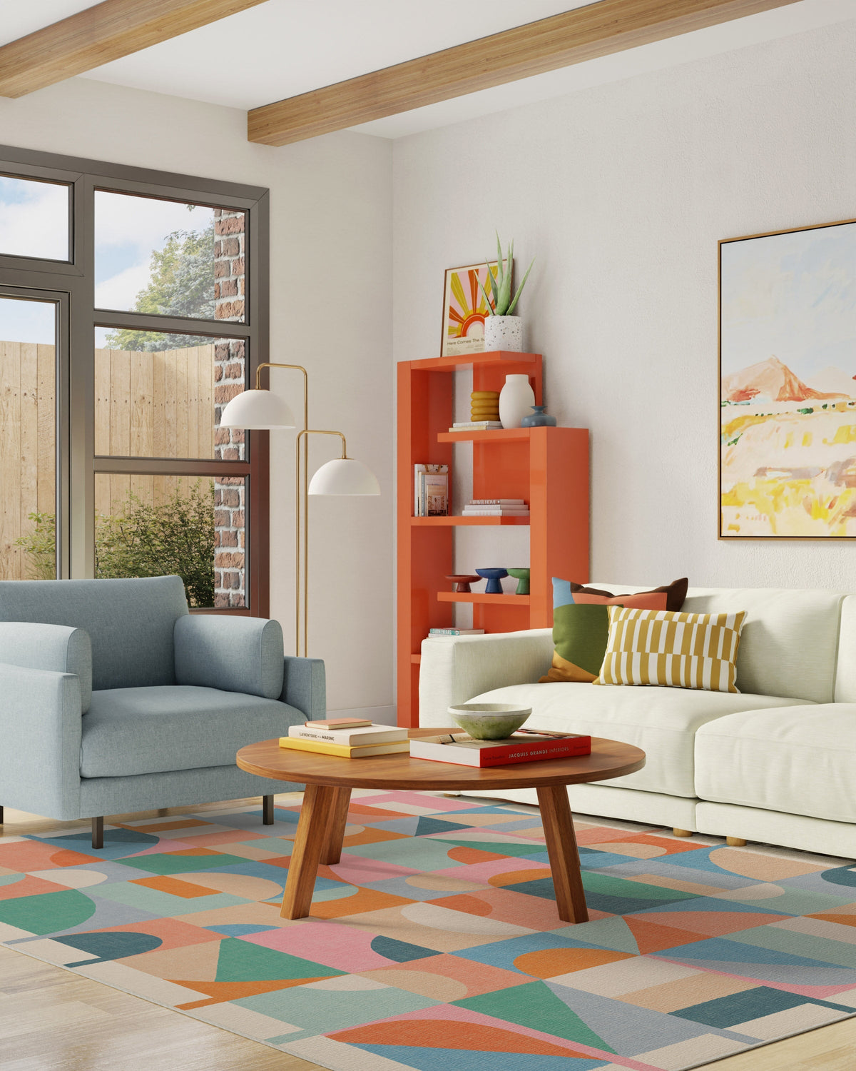 Jennie Multicolour Flatwoven Rug