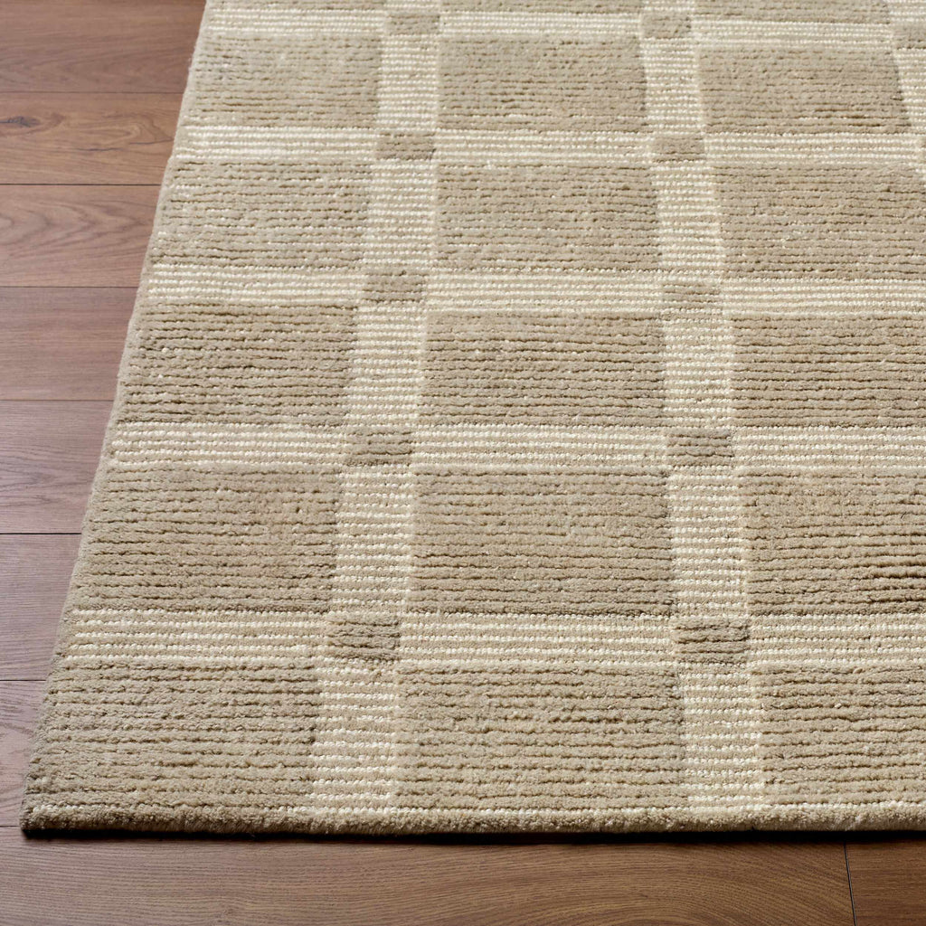 Rofoki Sandstone Modern Minimalist Handmade Area Rug