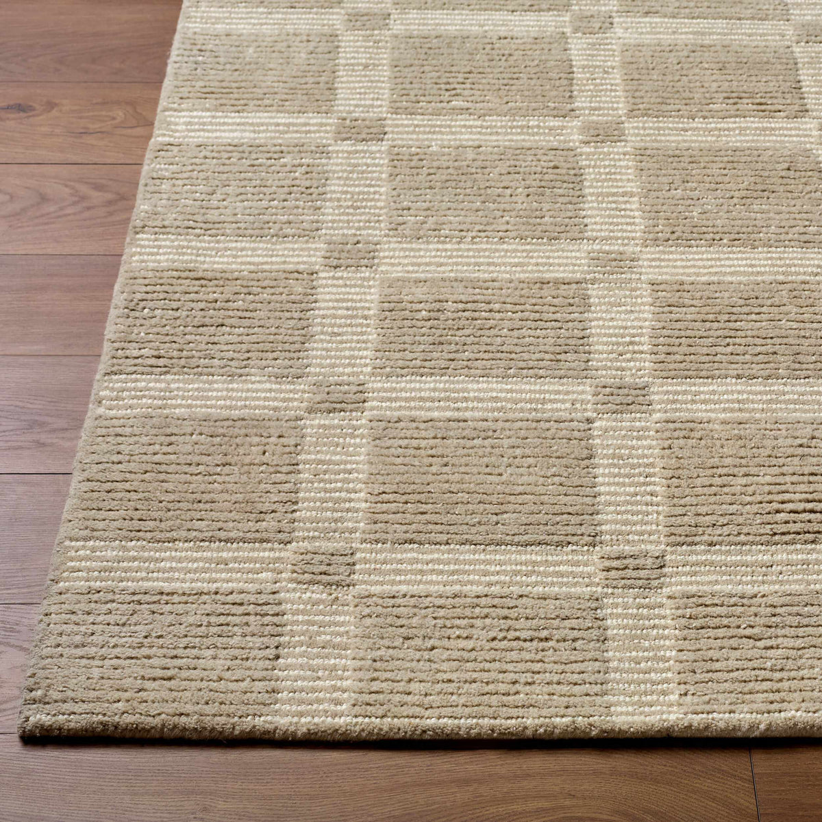 Rofoki Sandstone Modern Minimalist Handmade Area Rug